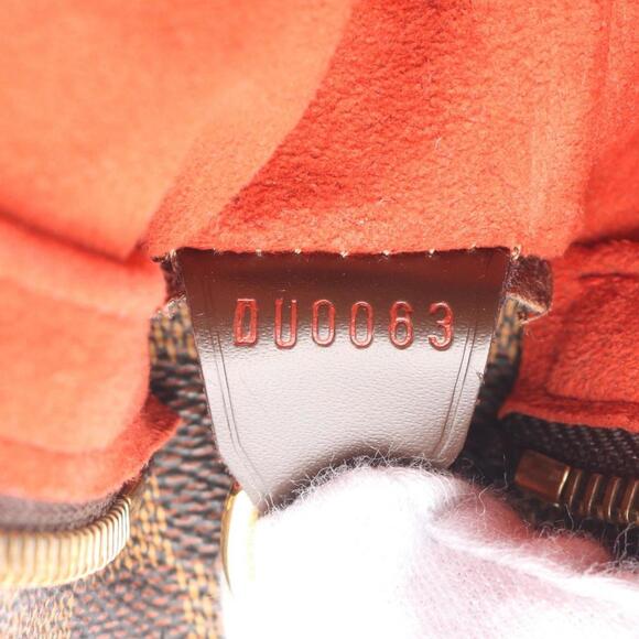 LOUIS VUITTON Brown Damier Leather Looping GM Shoulder Bag - Picture 6 of 11